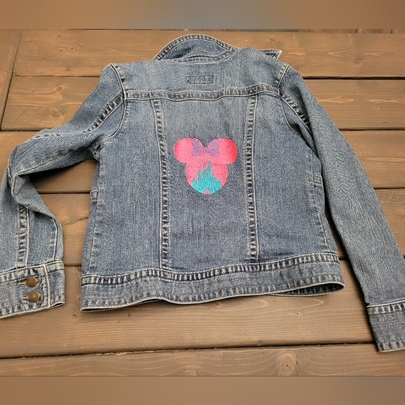 Banana Republic Jackets & Blazers - Banana republic disney denim jacket size small